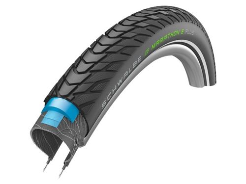 Pneu vtc 700x35 tr schwalbe marathon e plus noir (37-622) vae/e bike ready 50