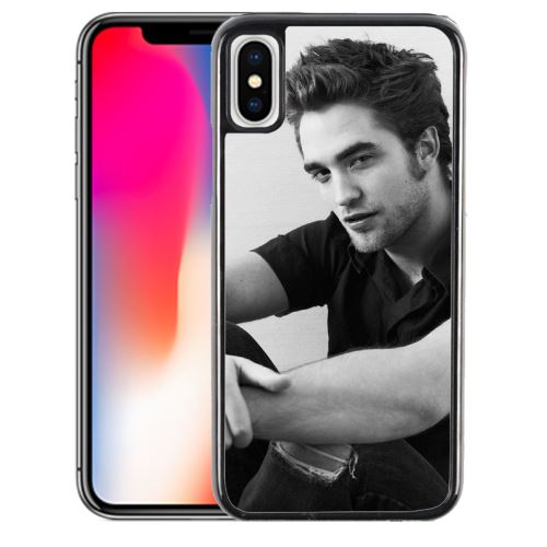 Coque pour iPhone XS robert pattinson
