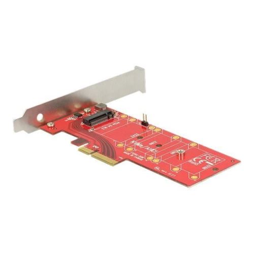DeLOCK PCI Express x4 Card > 1 x internal NVMe M.2 Key M 110 mm with heat sink Contrôleur de stockage 1 Canal M.2 Card PCIe 3.0…