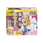 Jeu créatif Crayola Poupée à personnaliser Color n style Friends Catwalk