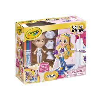 Jeu créatif Crayola Poupée à personnaliser Color n style Friends Catwalk