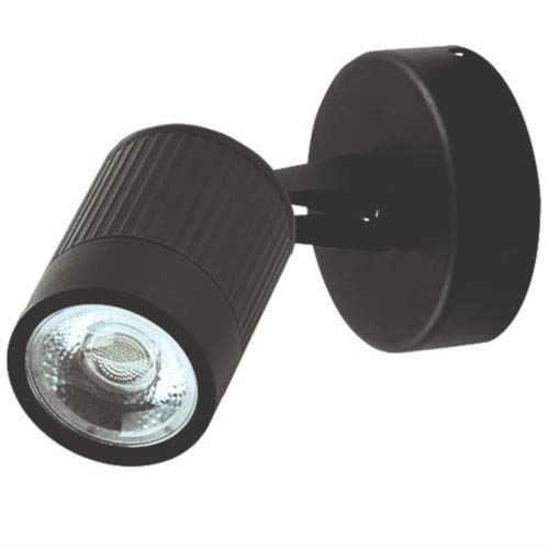 Luceco Applique murale extérieure LED 360LM 5W IP65 4000K Noir