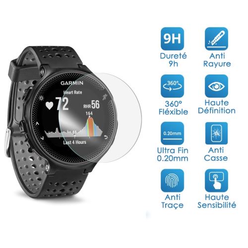 4 Protections écran Verre Trempé 9H Pour Garmin Fenix 7X / 7X Solar / Sapphire Solar 51mm - Anti-rayures, Haute Sensibilité