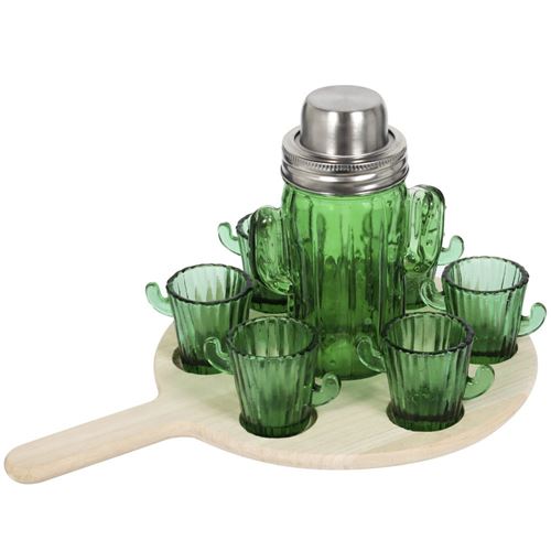 Coffret à cocktails Cactus