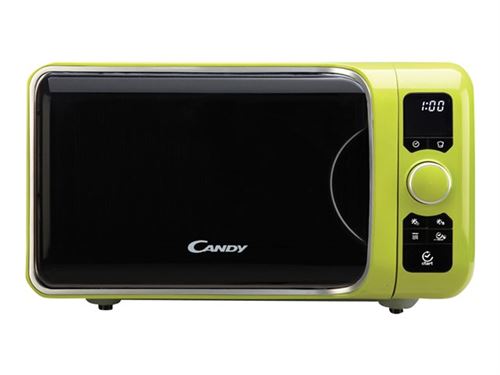 Candy EGO G25DCG - Four micro-ondes grill - pose libre - 25 litres - 900 Watt - vert métallisé