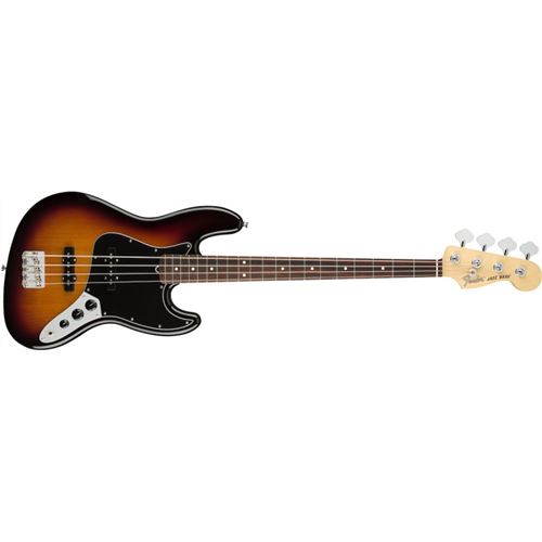 Fender American Performer Jazz Bass + housse deluxe - touche palissandre - 3-Color Sunburst - Basse électrique
