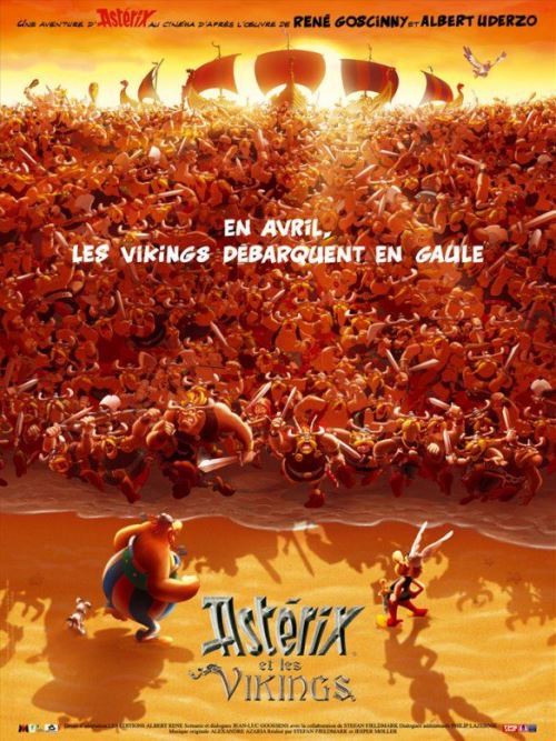 Asterix Et Les Vikings AFFICHE CINEMA ORIGINALE