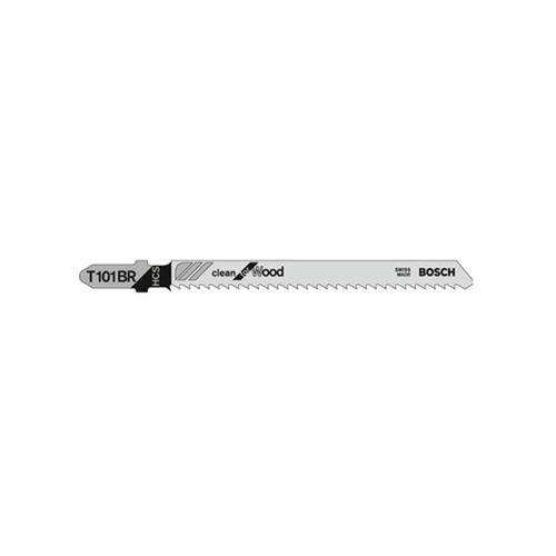 Bosch Lame De Scie Sauteuse 100Mm Hcs - T 101 Br Clean For Wood