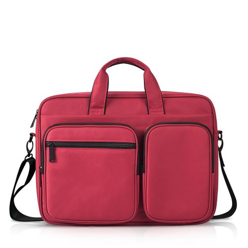 Sacoche d'ordinateur durable etanche pour votre PC portable 15.4 Pouce - Rouge (385x285x65mm)