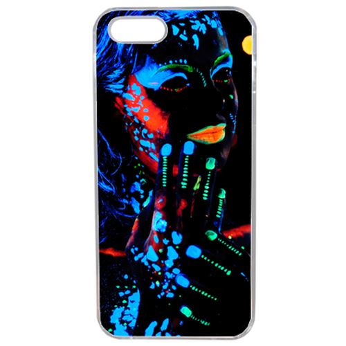 Coque Fluo Compatible Iphone 5s Transparent