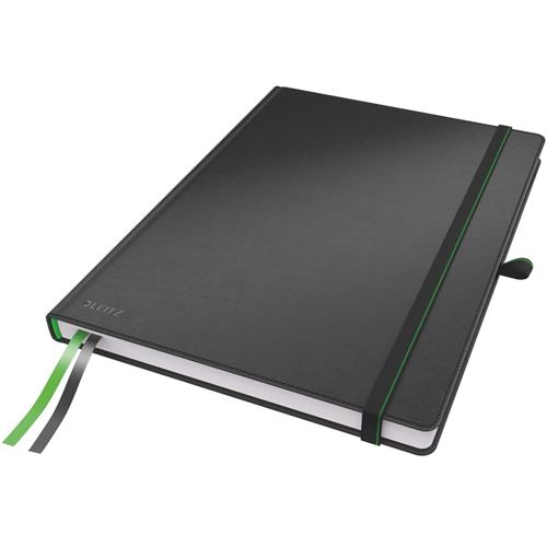 Leitz Carnet A4 Complete r&eacute;glure Noir