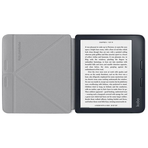 7 Pouces Acelive Étui Housse Coque pour Kobo Libra 2 eBook avec Support et Sommeil/Réveil Automatique