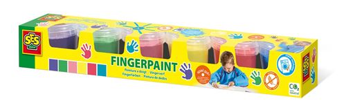 Non Communiqué Ses Creative - Peinture Au Doigt 6 Couleurs