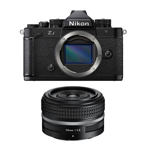 Appareil photo mirrorless Nikon Zf 24,5MP Full-Frame avec objectif Nikkor Z 28mm f/2.8 SE - Image 2