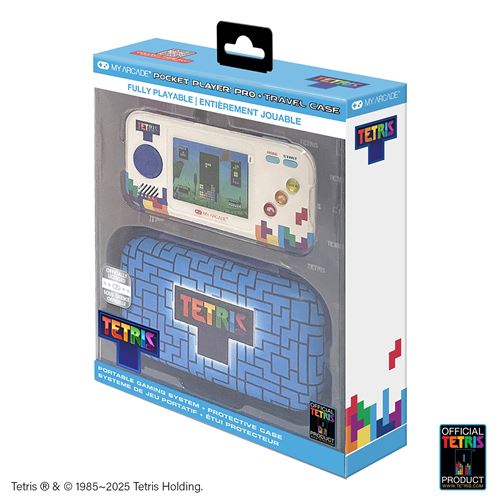 My Arcade - Pocket Player Pro Tetris + Etui de transport
