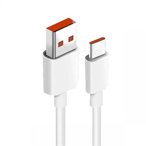 Câble USB-C Charge Rapide 5A Blanc Fast Charging pour XIAOMI REDMI