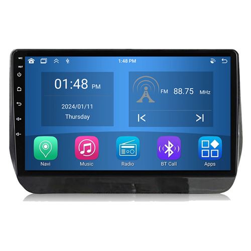 Autoradio RoverOne® Bluetooth CarPlay Android Auto Navigation 4Go RAM 64Go ROM pour Hyundai H1 2 Grand Starex TQ 2017-2022