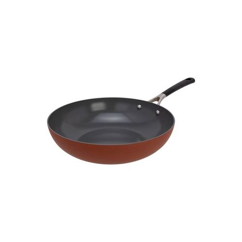 COSY TRENDY - Poêle Wok - 28 cm - Terracotta - Image 3