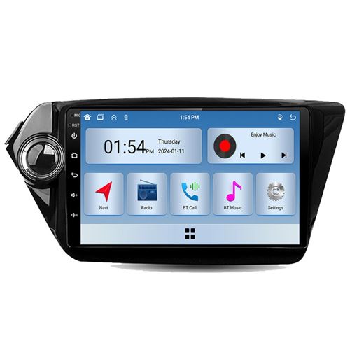 Autoradio RoverOne® Bluetooth CarPlay 2 Din 6Go RAM 128Go ROM pour Kia Rio K2 2011-2015