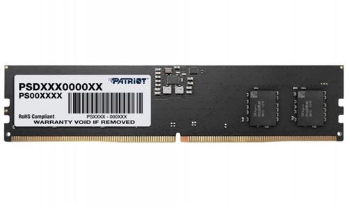 M&eacute;moire RAM Patriot Signature Line PSD58G480041 8Go DDR5 4800MHz CL40 Noir