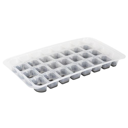GENERIQUE - Bac à glaçons 32 cubes - 32 cm - Gris - Image 2