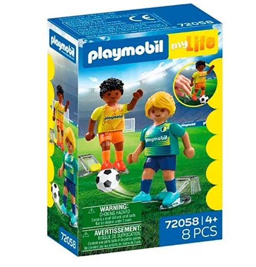 Playmobil My Life 72058 - Joueurs de football