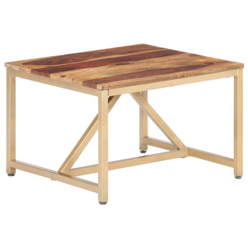 vidaXL Table d'appoint 60x60x40 cm Bois solide