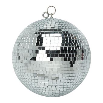 Boule à Facettes Argentée 50cm FXLab  - Matériau Léger - Mirroir Poli - 1