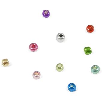 Boîte De Perles De Rocaille - 8 Couleurs Différentes, Neuve