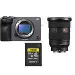 Sony FX3A boîtier+ objectif Sony FE 24-70 mm f/2.8 GM II + Sony 80GB Tough CFexpress Type A 800MB/s