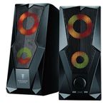 Haut Parleur Gaming Illuminé 2.0 Alpha Omega Players Noir