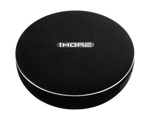 1more S1001BT Enceinte Bluetooth AUX, fonction mains libres, outdoor, étanche à leau noir