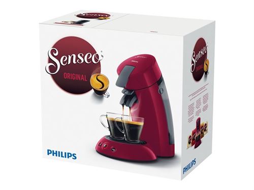 Philips Senseo Original HD6553 - Machine à café - 1 bar - rouge