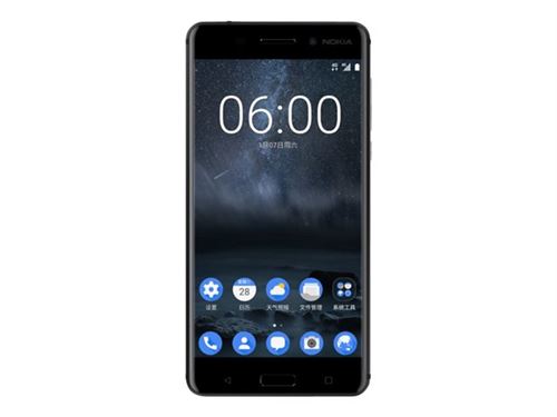 Nokia 6 - 4G Smartphone - Double Sim - Ram 3 Go / Mémoire Interne 32 Go - Microsd Slot - Écran LCD - 5.5" - 1920 X 1080 Pixels - Rear Camera 16 Mp - Front Camera 8 Mp - Noir