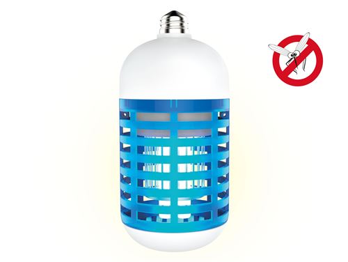 Ampoule anti moustique standard E27 lumière ultraviolette PURLINE ZZAP B E27 Blanc