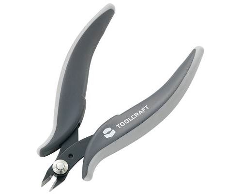 TOOLCRAFT 816745 Elektrotechnik und Feinwerktechnik Seitenschneider ohne Facette 125mm