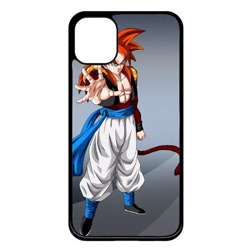 Coque My-Kase pour iPhone 11 - dragon ball gt gogeta super saiyan 4 - Plastique Noir
