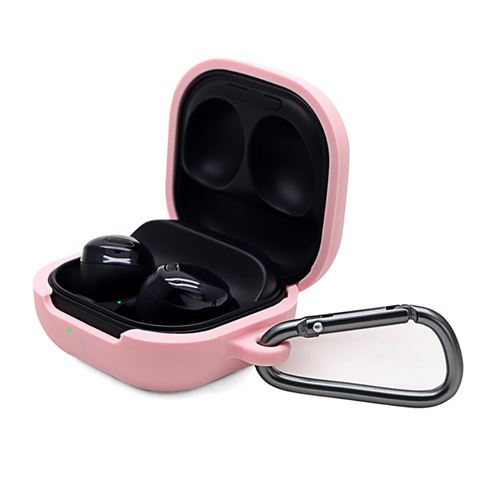 GENERIQUE - Coque de protection pour Samsung Galaxy Buds Pro - Silicone - Rose - Image 3
