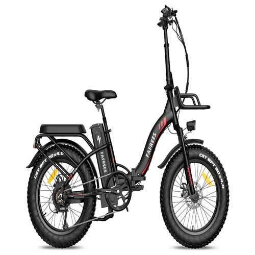 V&eacute;lo &Eacute;lectrique FAFREES F20 Max - Roues 20"" - Moteur 500W - Batterie 48V 22.5AH - Noir