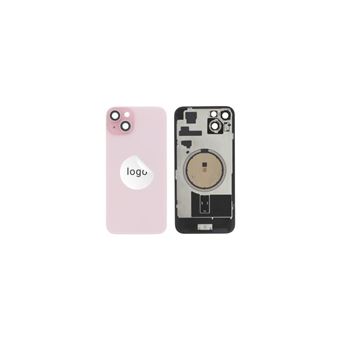 Vitre Arrière Avec Cache Batterie Pour IPhone 15, Noir Titane, Support Et NFC Inclus
