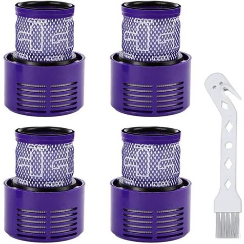Non Communiqué Pack De 4 Filtres Allotech Lavable Compatible Pour Aspirateur Dyson V10