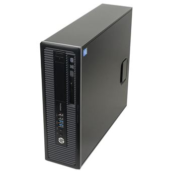 Unité Centrale HP 600 G1 SFF - i3/8Go/120Go SSD + 500Go - Reconditionné  Grade ECO - Electro Dépôt