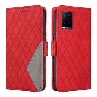 Housse Portefeuille Pour Vivo Y21s/Y21/Y33s, Coque Flip Avec Emplacements Cartes, Fonction