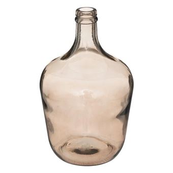 Atmosphera Créateur d'intérieur - Vase Design en Verre "Candy" 30cm Gris Fumé - 1