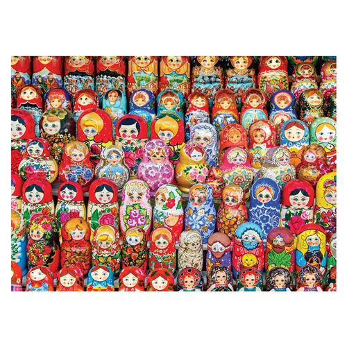 Puzzle Eurographics - Poupées Matriochka russes, 1000 pièces