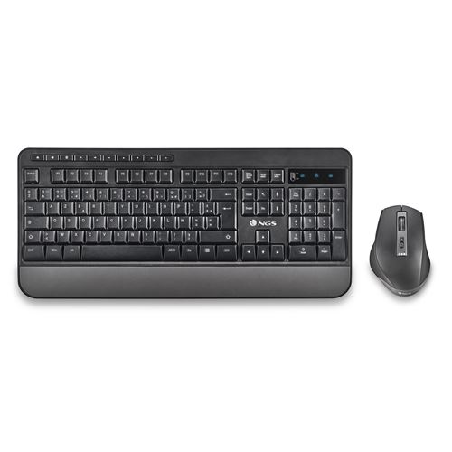 NGS Spell Kit - Ensemble clavier et souris - multi-mode - sans fil - 2.4 GHz Bluetooth 4.0 - AZERTY - Français - boîte