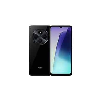 Xiaomi Redmi 14C - 4G smartphone - double SIM - RAM 6 Go / Mémoire interne 128 Go - 6.88" - 1640 x 720 pixels (120 Hz) - 2x caméras arrière 50 MP - front camera 13 MP - noir minuit - 1