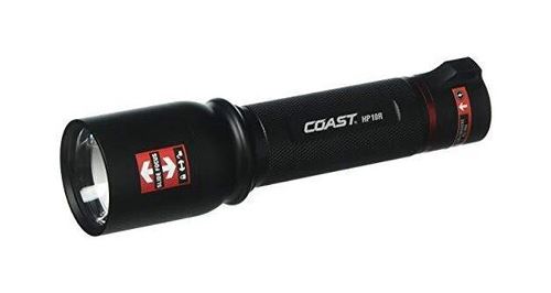 Coast lampe torche zoom hp10r lampe torche tactique 1050 lumens rechargeable et double alimentation