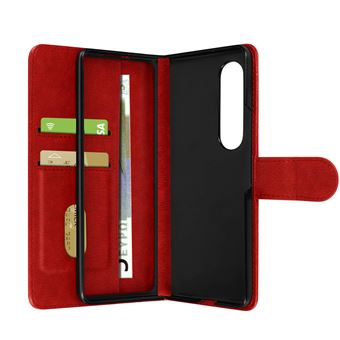 Housse Portefeuille Magnétique Pour Google Pixel 7 - Cuir Synthétique Marron - Neuf