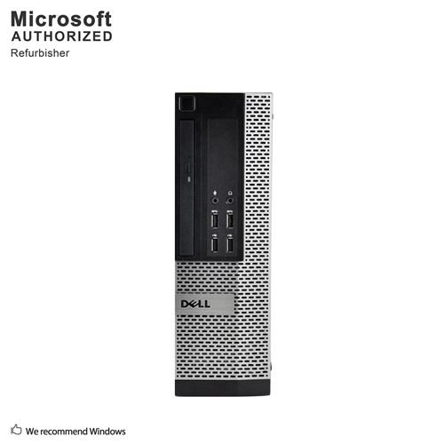 PC Unité Centrale Dell Optiplex 7020 Sff Desktop - Intel Core i5-4570 Turbo 3.6 Ghz - Ram 16 Go - SSD 256 Go - Dvd - Usb WiFi - Dp - Vga - Windows 10 Professionnel 64 Bits